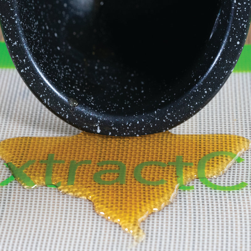 Craft botanical extract on mat